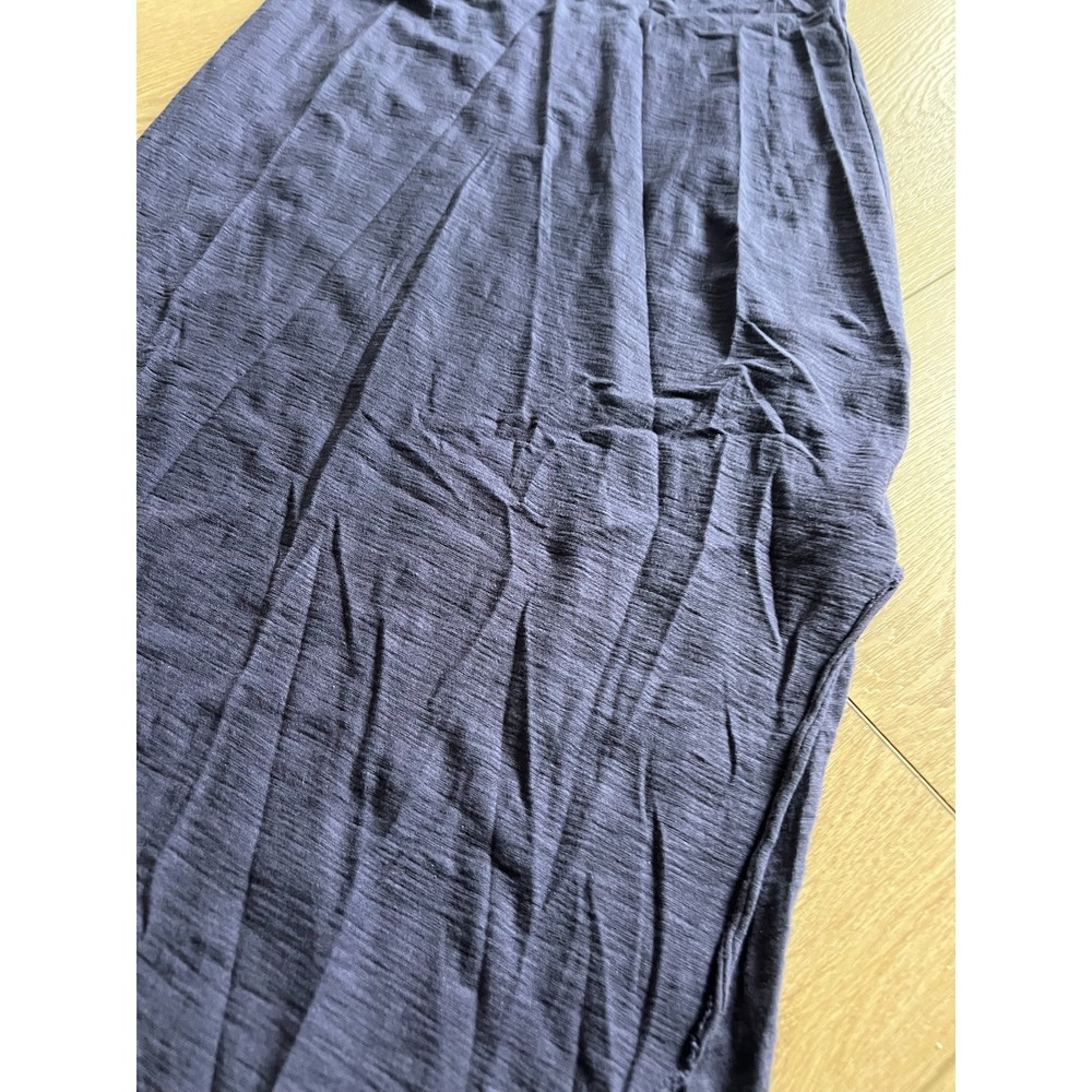 Nation LTD Navy Blue Racerback High Low Maxi Tank Dress Womens XS - Picture 2 of 5